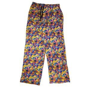 Nickelodeon Pajama Lounge Pants XL Sleepwear Pockets Rugrats Ren Stimpy‎ Arnold